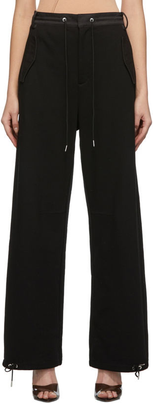 Photo: Dion Lee Black Parachute Lounge Pants