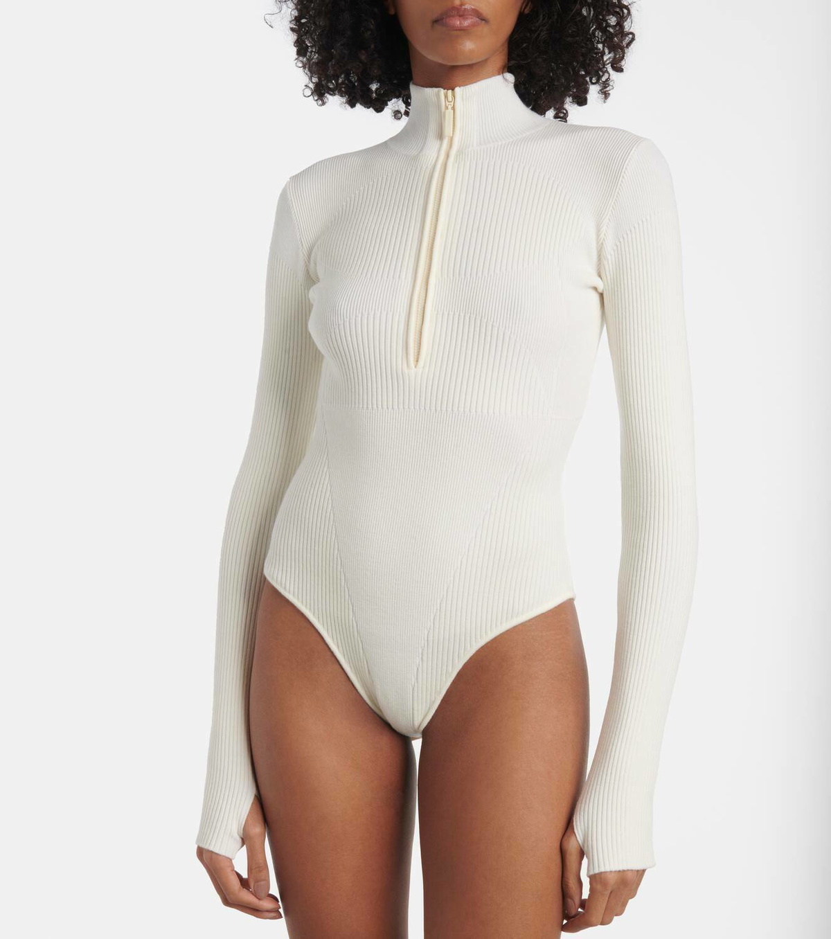 Cordova Butte wool-blend bodysuit