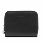 A.P.C. Emmanuel Zip Wallet in Black