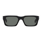 RETROSUPERFUTURE Black Augusto Rectangle Sunglasses