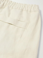 Zegna - Straight-Leg Oasi Linen Shorts - White