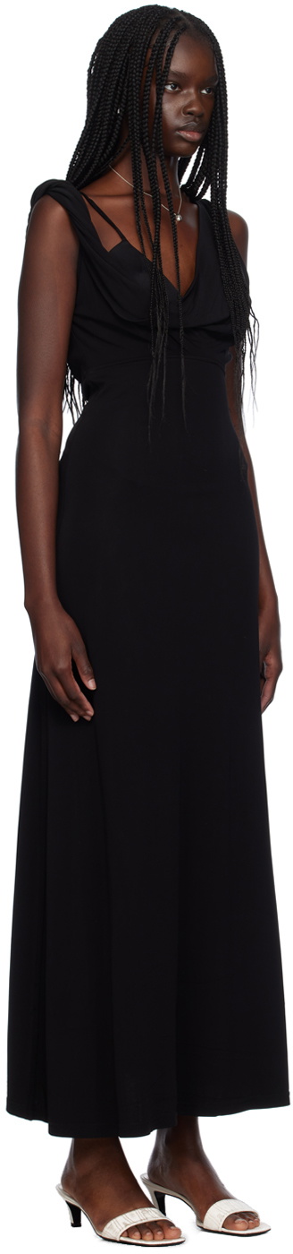 【Toteme】Twist Drape ドレープ ドレス Black 送料関税込 Twist drape dress black – TOTEME