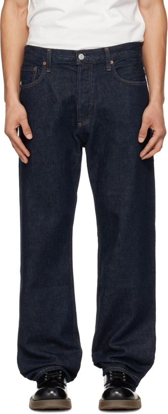 Photo: AGOLDE Navy Magnus Trouser Jeans