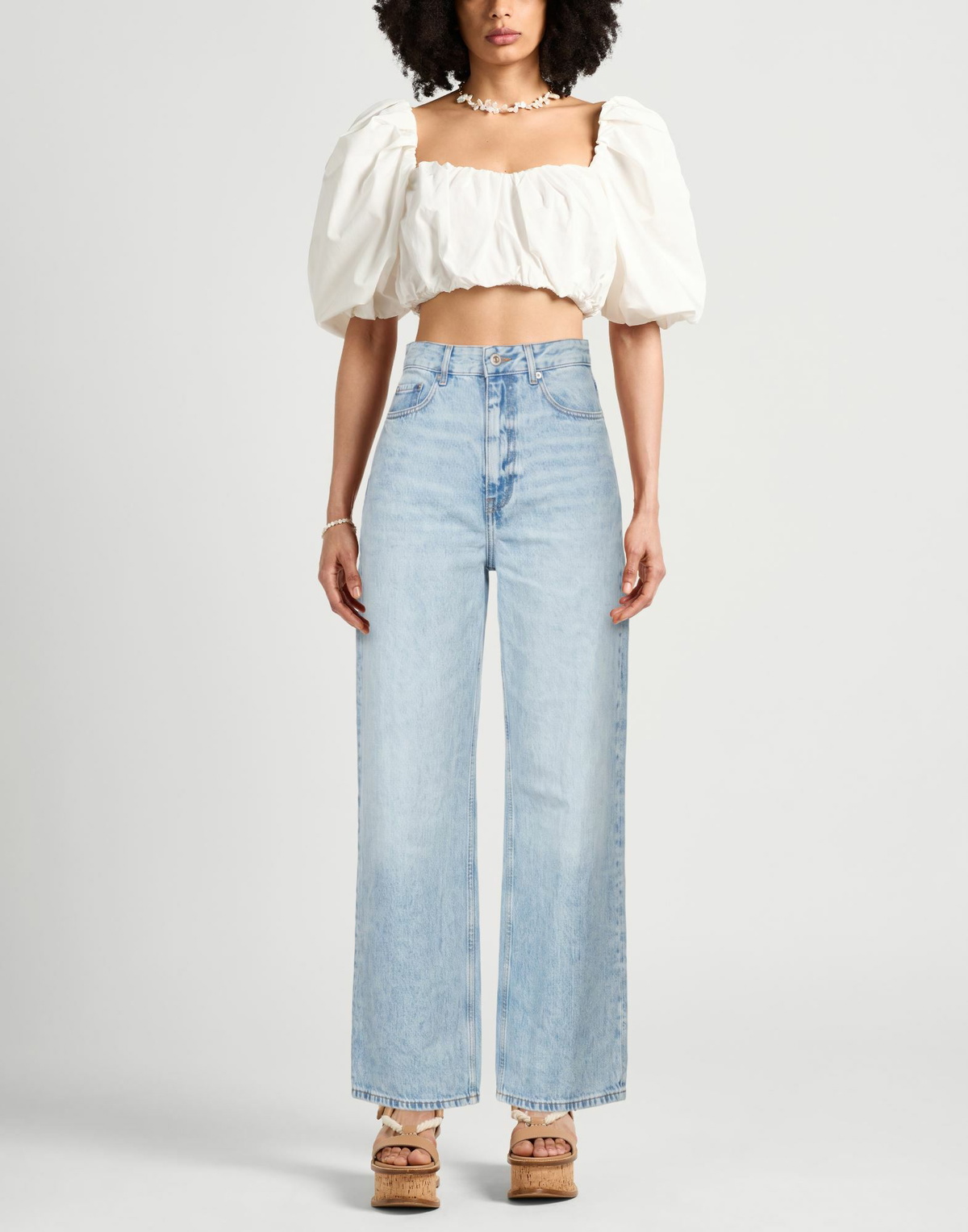Ganni Womens Jeans in Blue