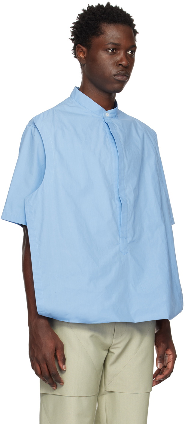 T/SEHNE SSENSE Exclusive Blue Shirt