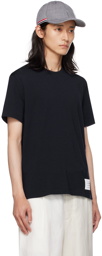 Thom Browne Navy 4-Bar T-Shirt