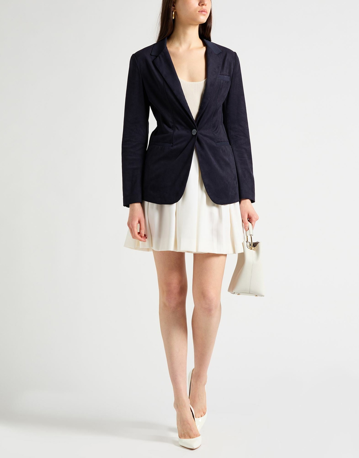 Giorgio Armani Womens Blazer Midnight in Blue