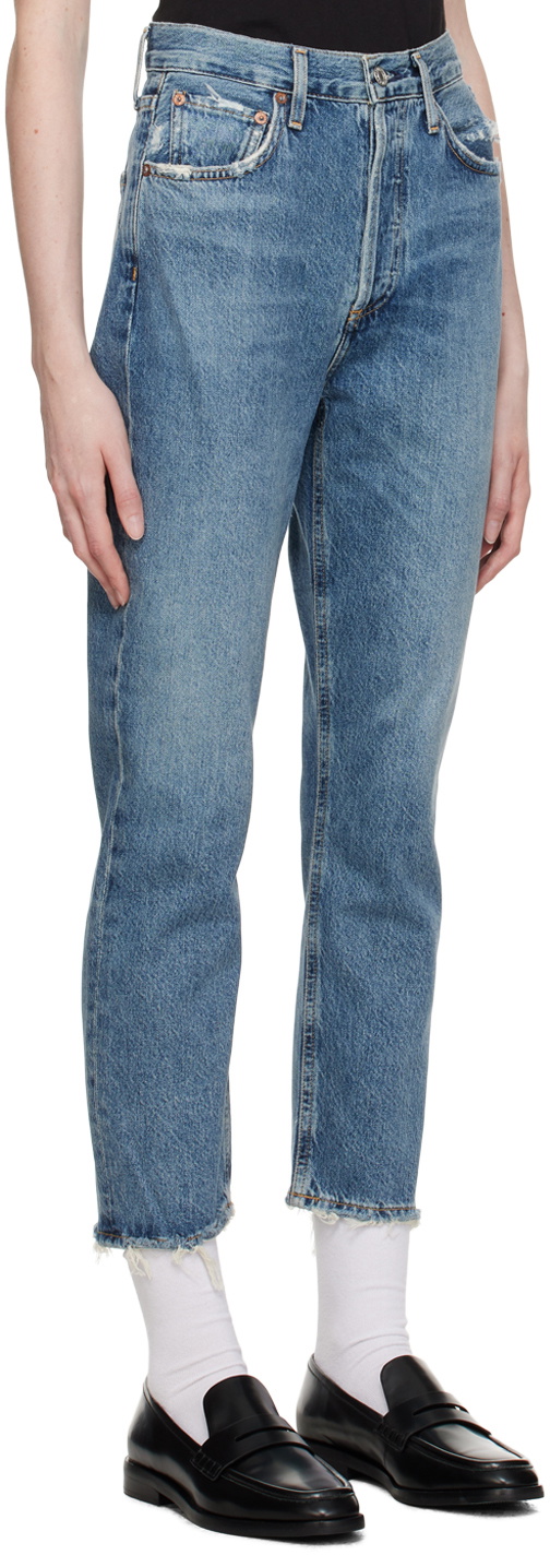 AGOLDE Indigo Riley Jeans AGOLDE