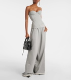 Vetements Cotton jersey corset