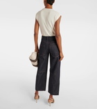 Brunello Cucinelli Cropped straight jeans