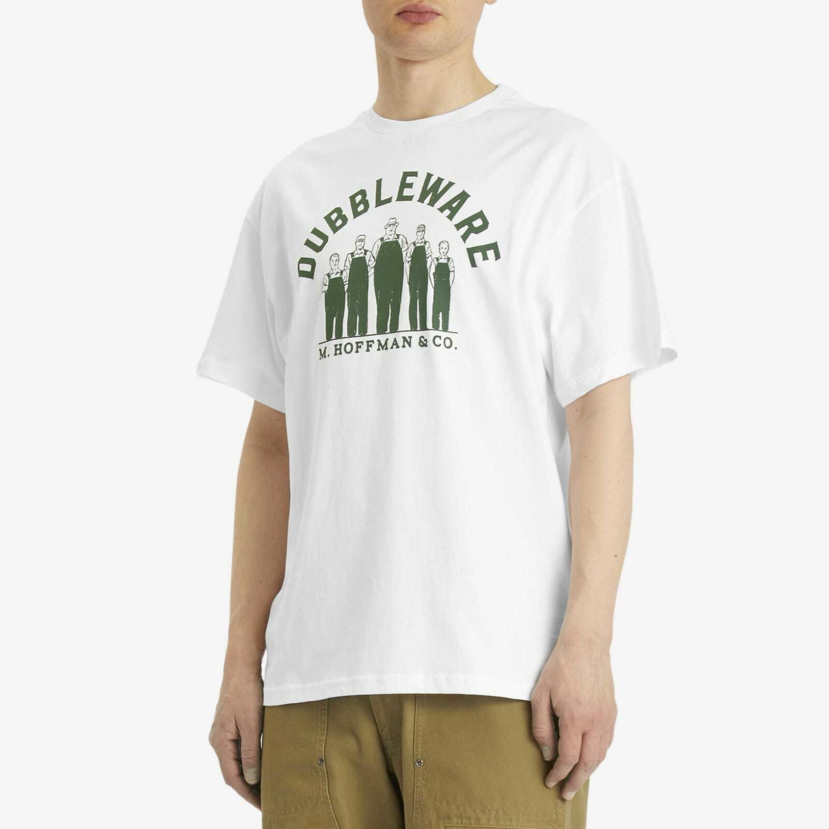 Dubbleware Men's Hoffman T-Shirt in White