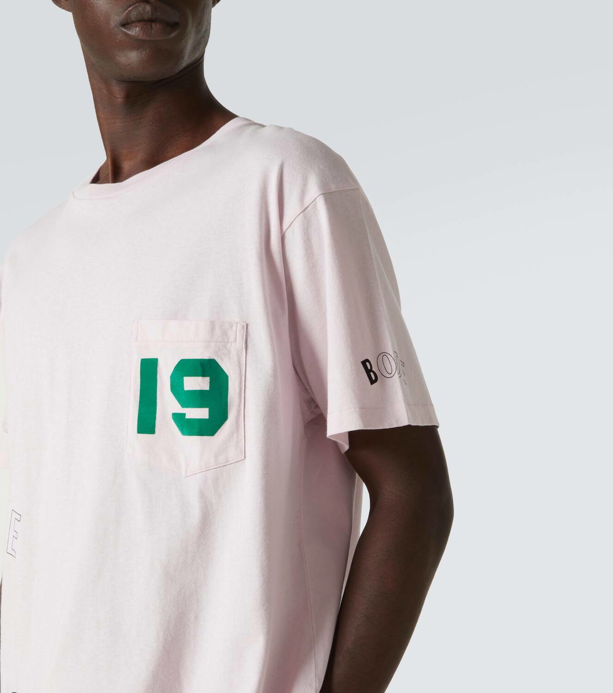 【送料&関税込】Bode T-shirt In White Cotton Bode Cobra printed cotton jersey T-shirt Bode