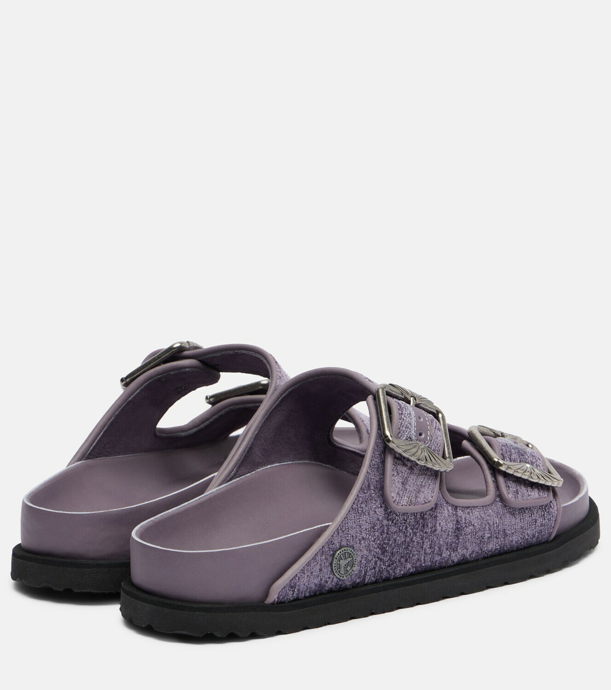 Birkenstock 1774 Arizona velvet slides
