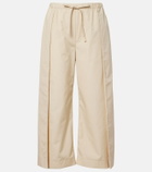 Loewe Paula's Ibiza cotton poplin cropped pants