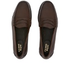 Bass Weejuns Men's Larson Soft Penny Loafer in Chocolate Leather