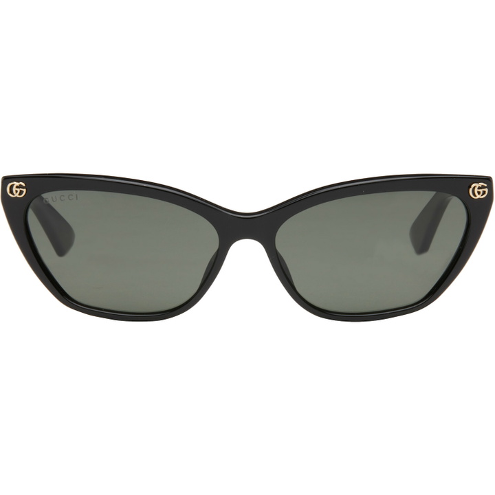 Photo: Gucci Black Light GG Cat Eye Sunglasses