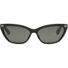 Gucci Black Light GG Cat Eye Sunglasses