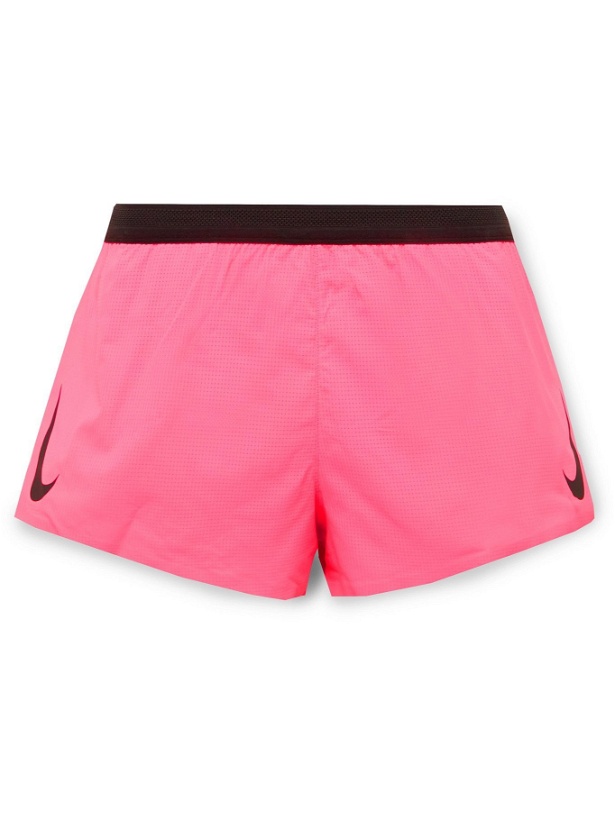 Photo: Nike Running - Aeroswift Slim-Fit Dri-FIT Shorts - Pink