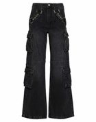 Misbhv Womens Jeans in Black