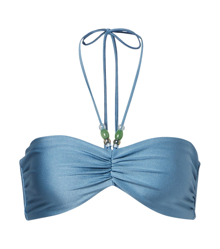 Photo: Jade Swim Zoe ruched bikini top