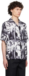 WACKO MARIA Black & White Ellen Von Unwerth Shirt