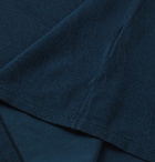 Etro - Paisley-Print Cotton-Piqué Polo Shirt - Blue