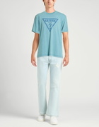 Guess Mens T-shirt Light in Blue