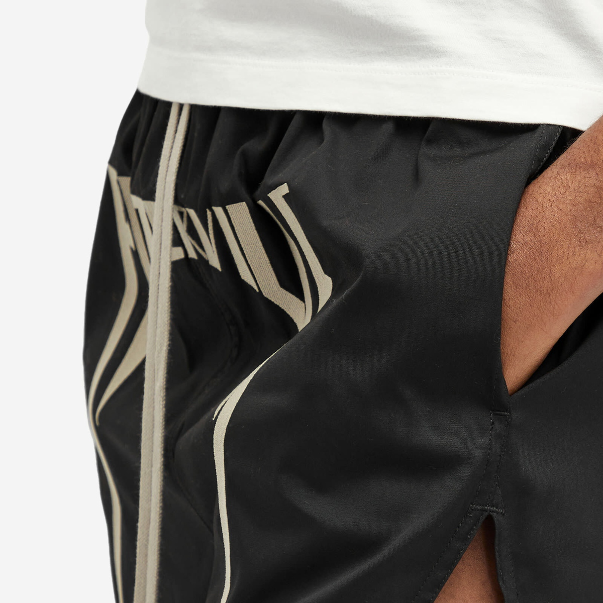 Rick Owens Women's Porterville Boxers in Black Rick Owens