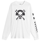 Neighborhood Men's LS-5 Long Sleeve T-Shirt in White