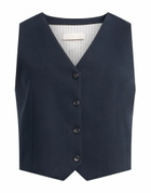 Circolo 1901 Womens Tailored Vest Midnight in Blue