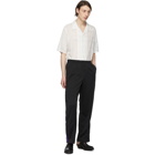 Needles Black Side Line Trousers