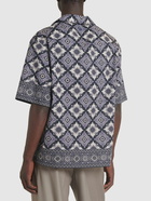 ETRO - Printed Cotton Short Sleeve Shirt