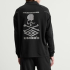 MASTERMIND WORLD Men's x Umbro Long Sleeve Game Shirt in Black