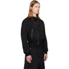 Julius Black Unchain Bomber Jacket
