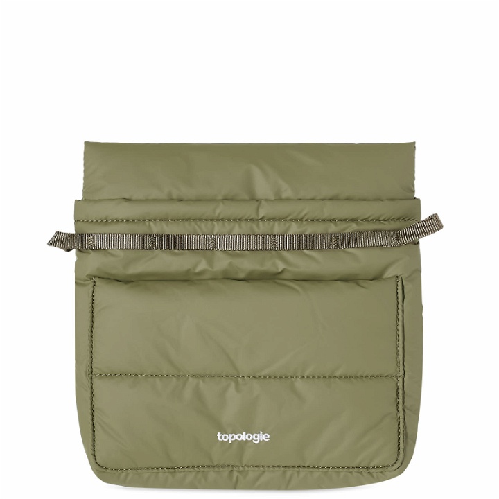 Photo: Topologie Musette Mini Bag in Army Green Puffer