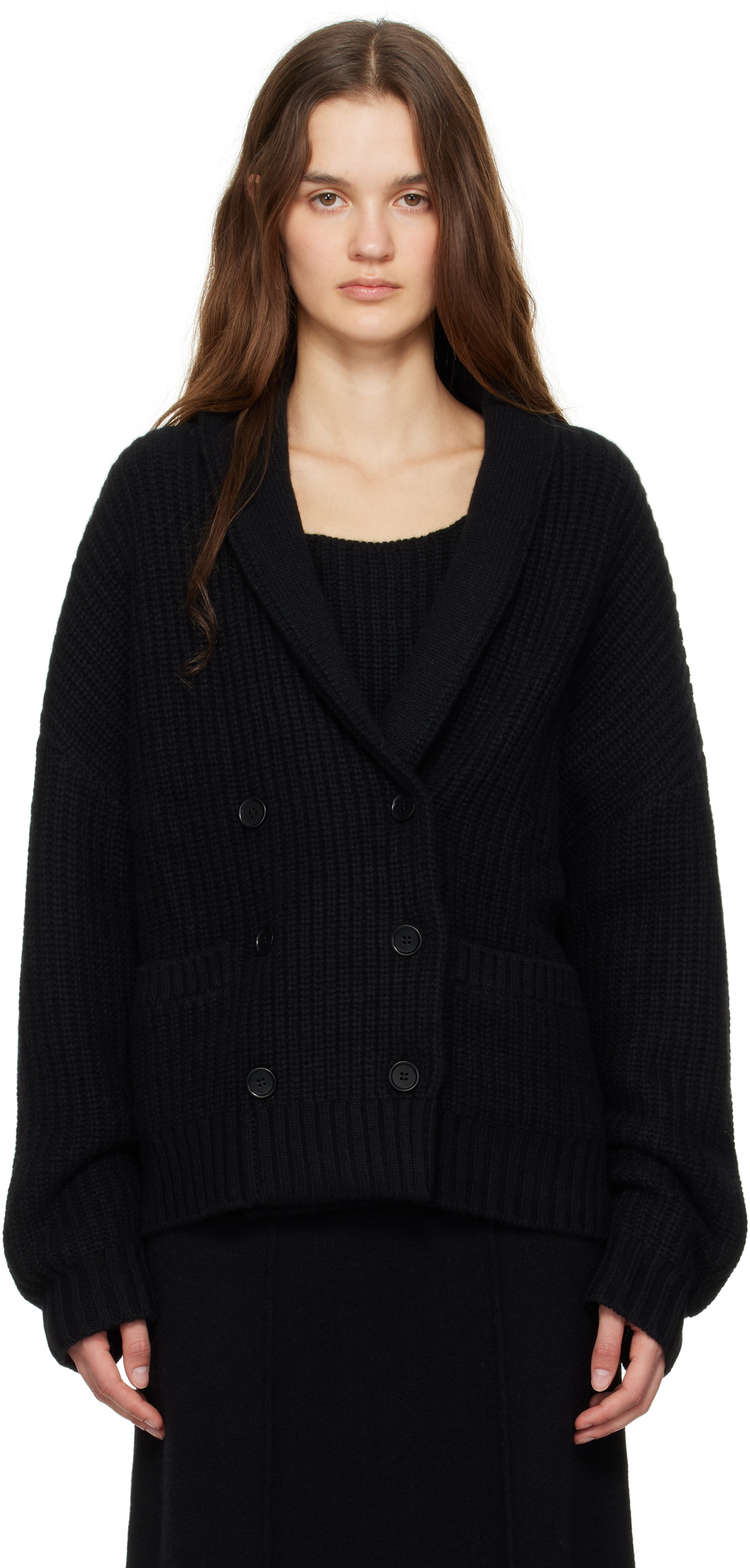 【関税込み】LISA YANG オフホワイト Annalike カーディガン 251581F063000_1.jpg