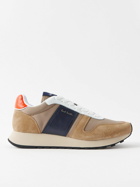 Paul Smith - Eighties Suede, Leather and Shell Sneakers - Brown