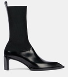 Jil Sander Leather ankle boots