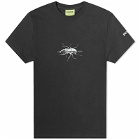 POSTAL Men's Stag T-Shirt in Black