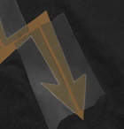 Neil Barrett - Logo-Appliquéd Stretch-Cotton Jersey T-Shirt - Men - Black