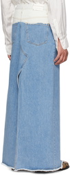 Dries Van Noten SSENSE Exclusive Blue & White Jeans