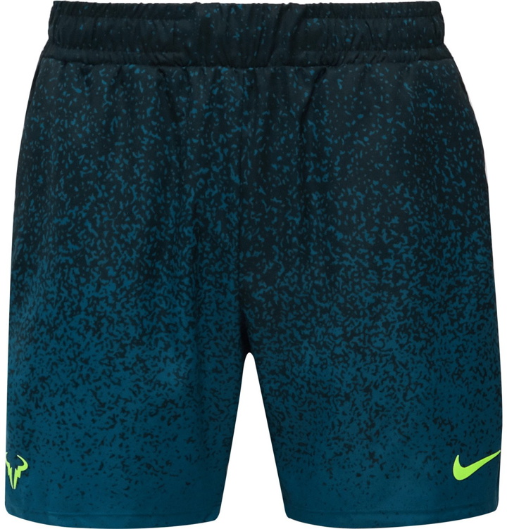 Photo: Nike Tennis - Rafa Appliquéd Dri-FIT Tennis Shorts - Black