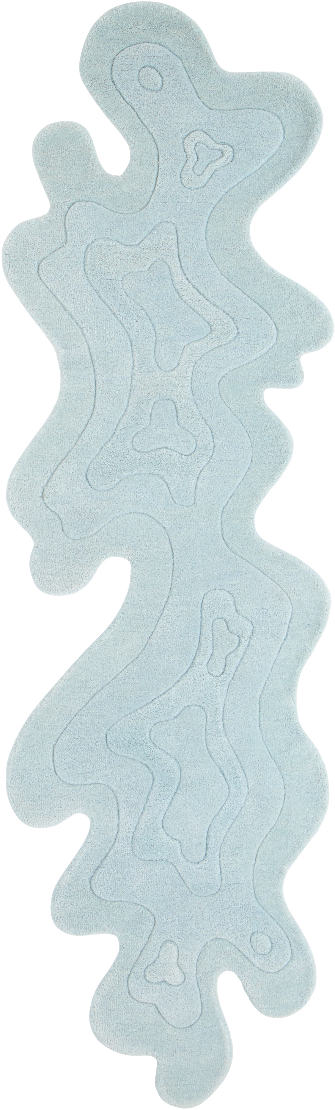 Mush Studios Blue Large Selkie Runner Rug