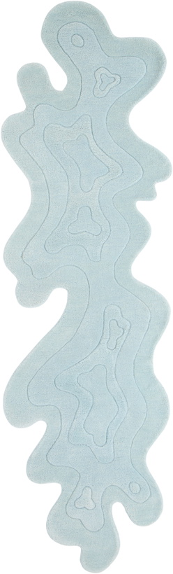 Photo: Mush Studios Blue Large Selkie Runner Rug