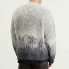 Represent Men's Ombre Knit Sweater in Light Grey