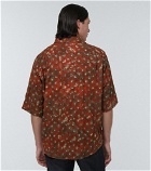 Acne Studios - Printed cotton bowling shirt