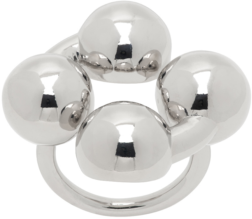 Lorette Colé Duprat Silver Quadri Ring