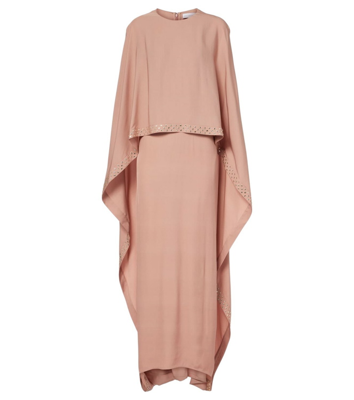 Photo: Stella McCartney Embellished caped maxi dress