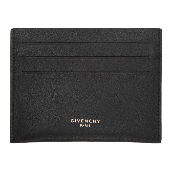 Photo: Givenchy Black Blurred Star Card Holder