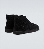 Christian Louboutin - Louis suede high-top sneakers